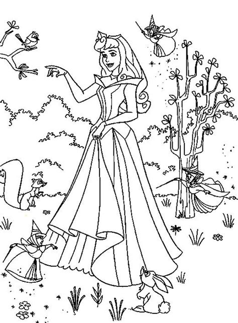 Princess Printable Coloring Sheets